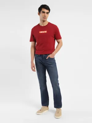 Men's 511 Blue Slim Fit Mid Rise Jeans City Walk Smooth Premium Elegant