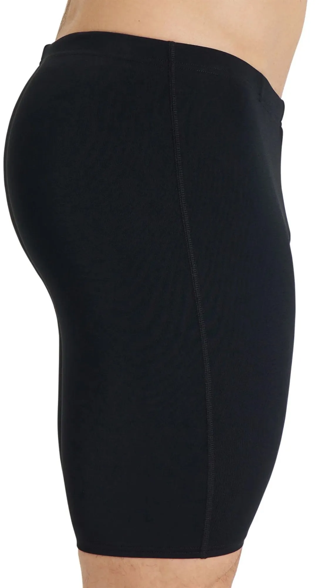 Versatile Closure Arena Team Mens Swim Jammer Shorts - Black