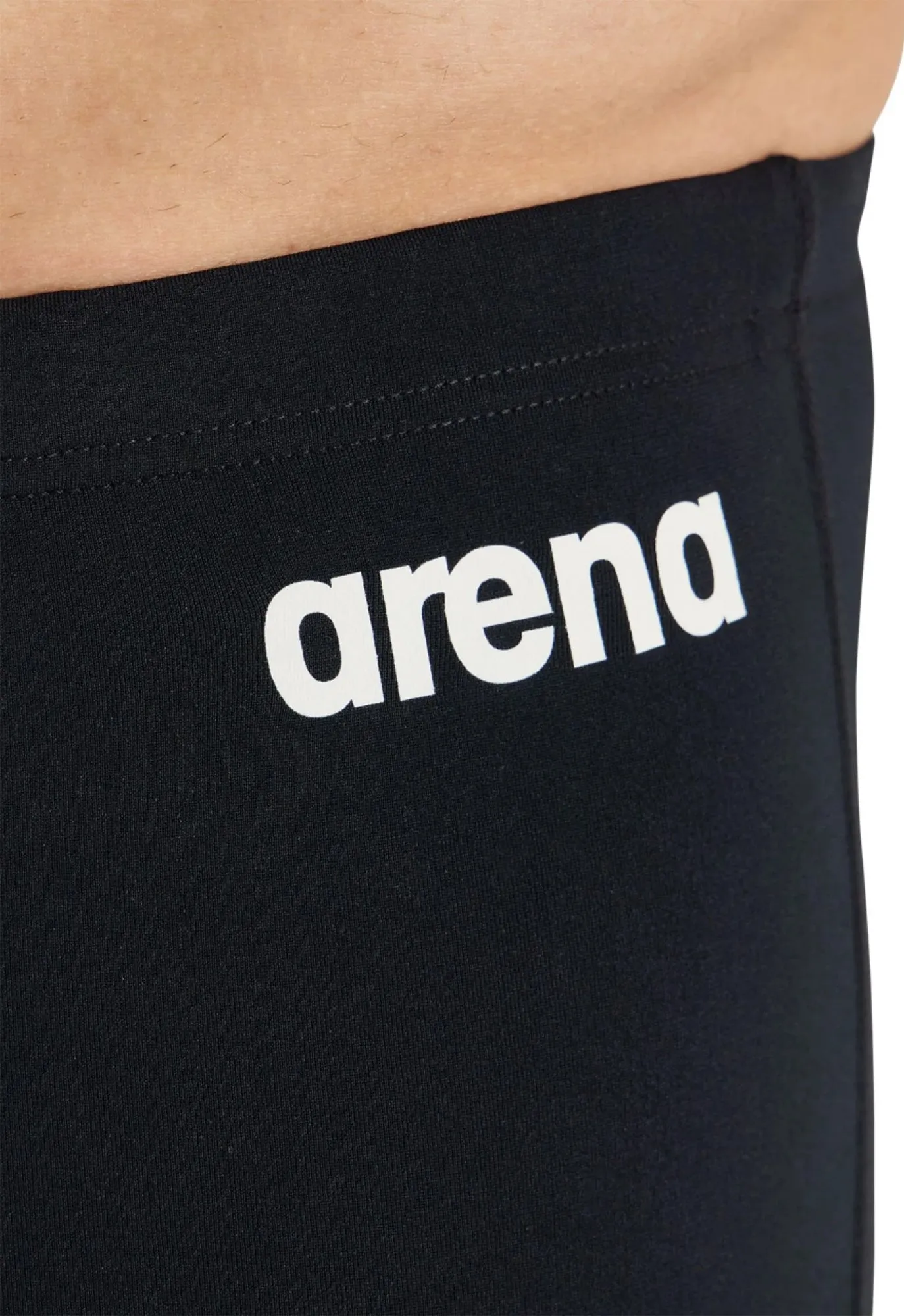 Arena Team Mens Swim Jammer Shorts - Black Adventure Seeker Seamless-Construction
