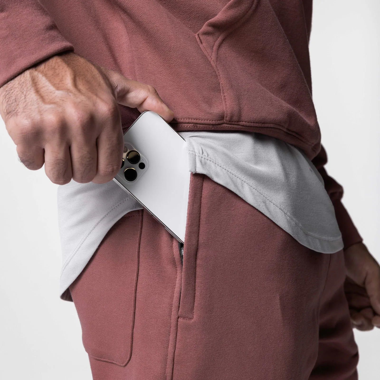 0655. Tech-Terry? Oversized Sweats - Red Earth Non Bulk