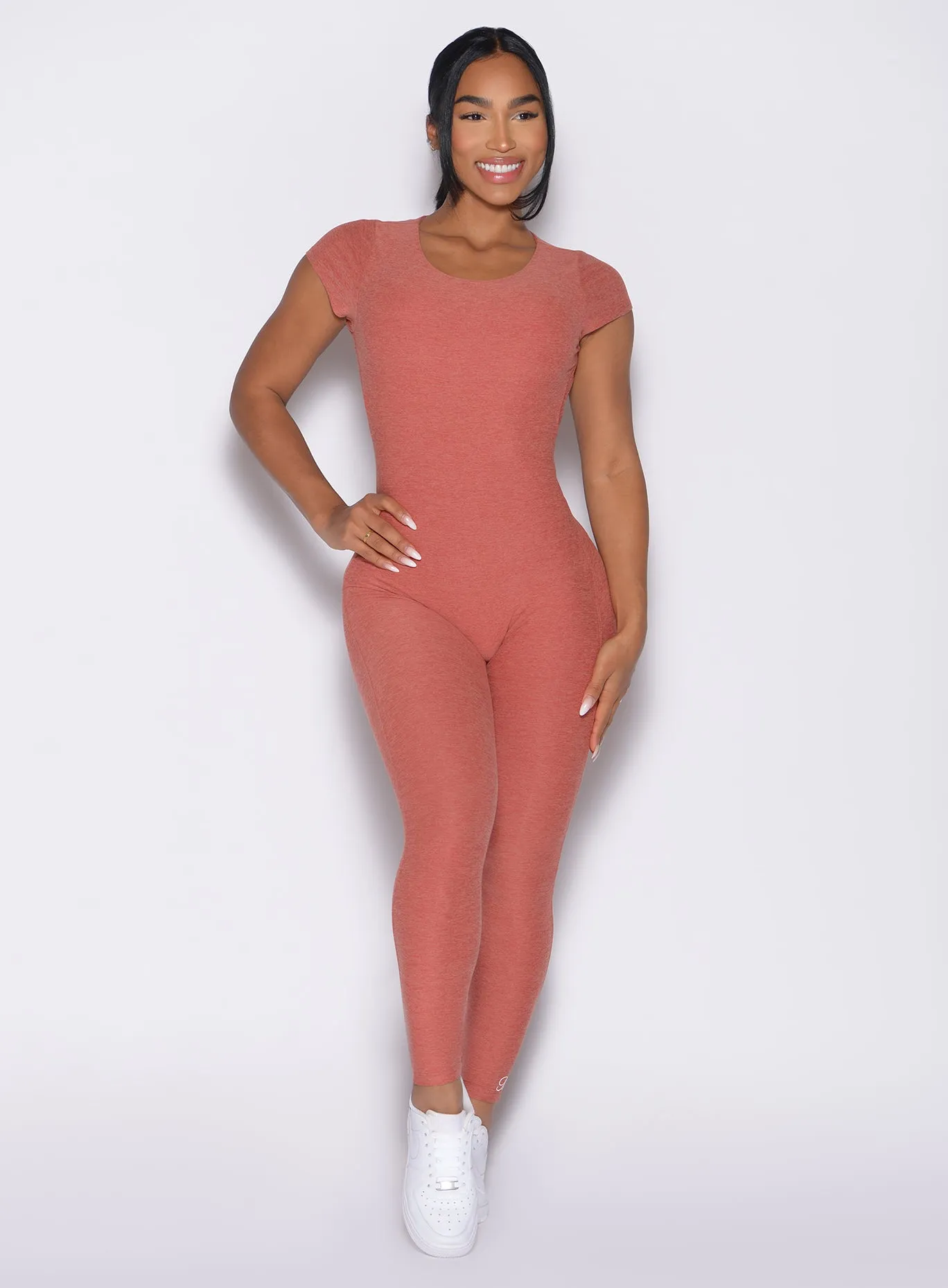 Open Back Tee Bodysuit Urban Elegant