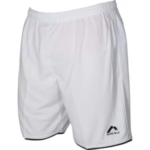Odor Control Technology Unisex style More Mile Premier Mens Football Shorts - White