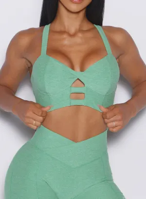 Baggy fit seams Pastel Core Set Bra