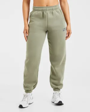 Mesh workout gear Wireless Varsity 2.0 Oversized Joggers - Muted Olive Extreme Sportswear