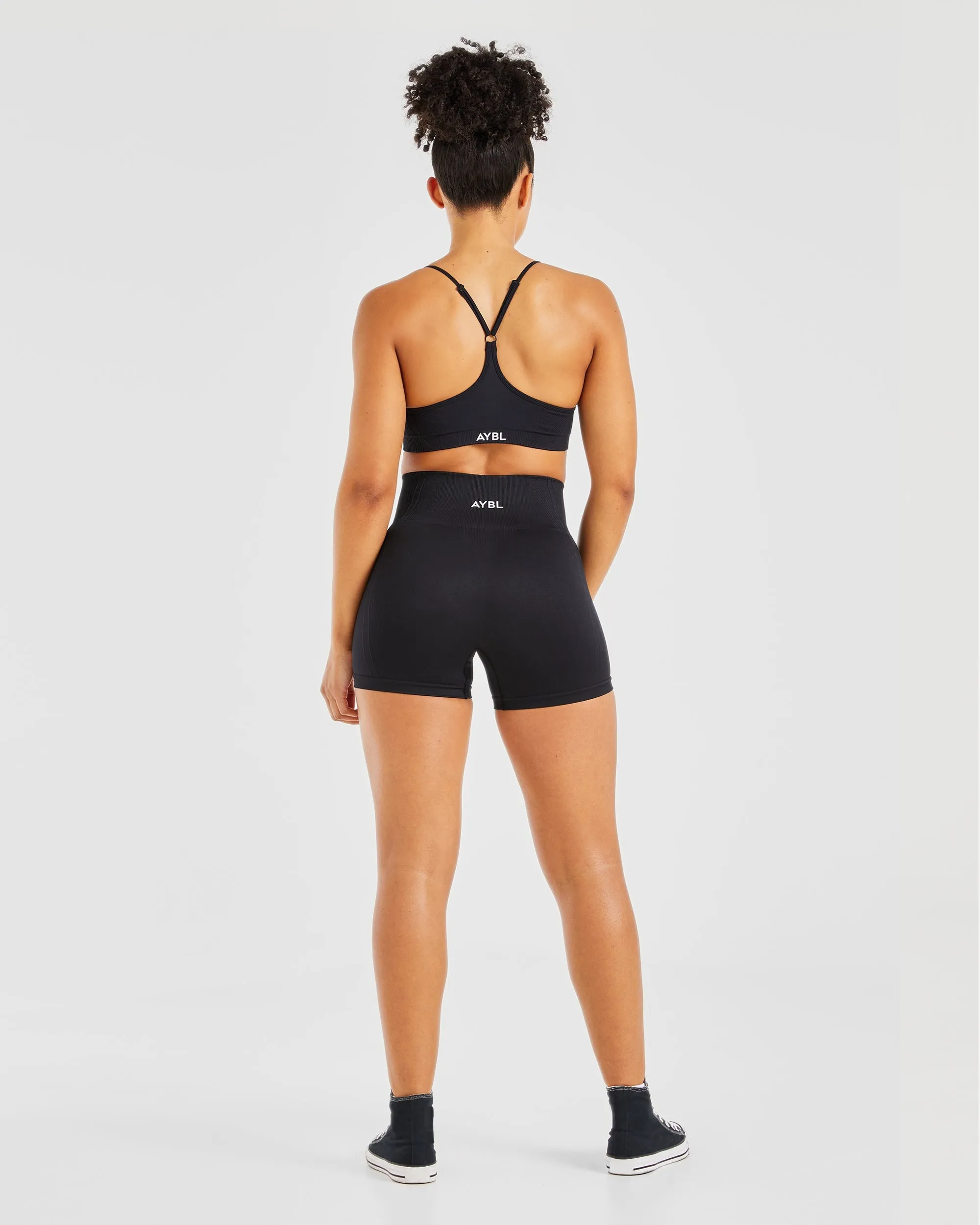 Comfort during sports Balance V3 Seamless Strappy Sports Bra - Black