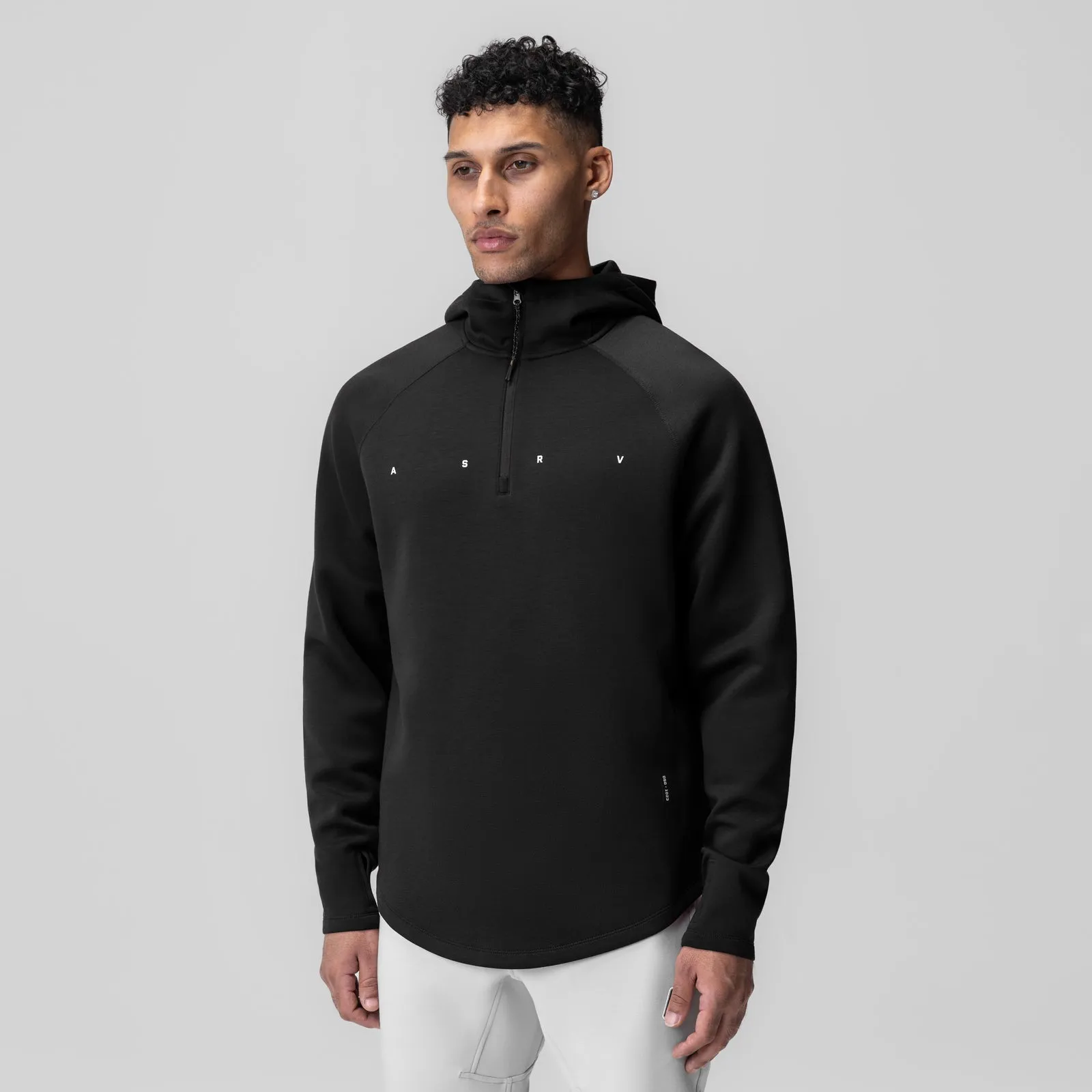 Comfortable clothing 1023. Dri-Core? Zip Hoodie - Black