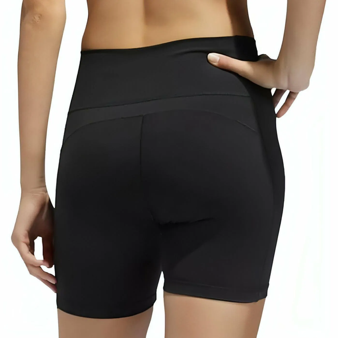 UV protection layer Sweat Wicking Fabric adidas Believe This 2.0 Womens Short Running Tights - Black