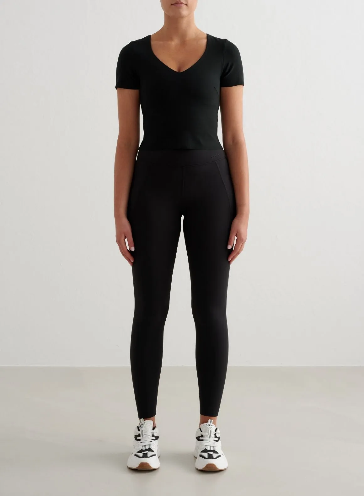 Pro Athlete Weekend Trip Cozy Base Black Sense Pocket Tights