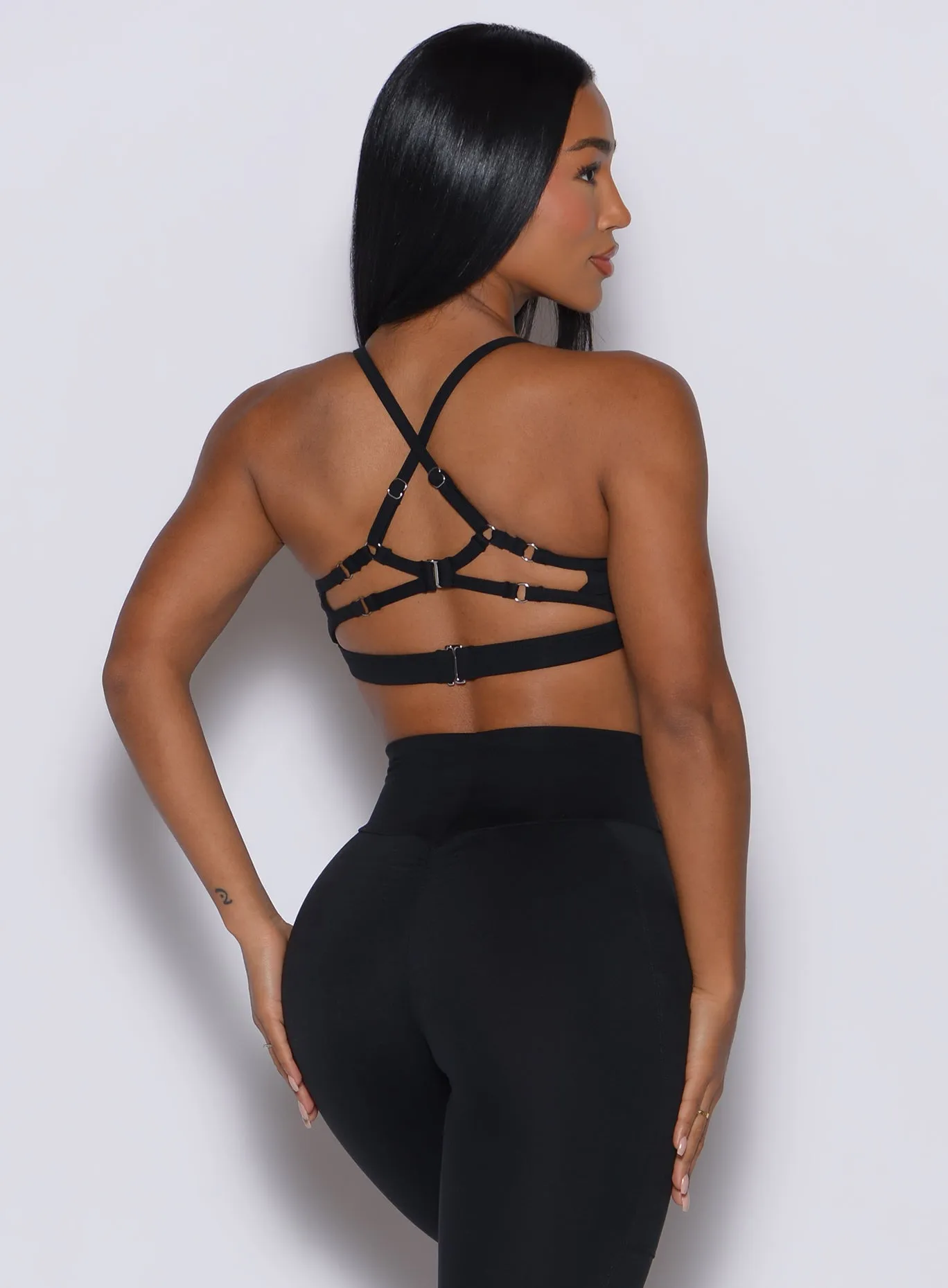 Diamond Sports Bra Layered Reinforcement Breathable fabric