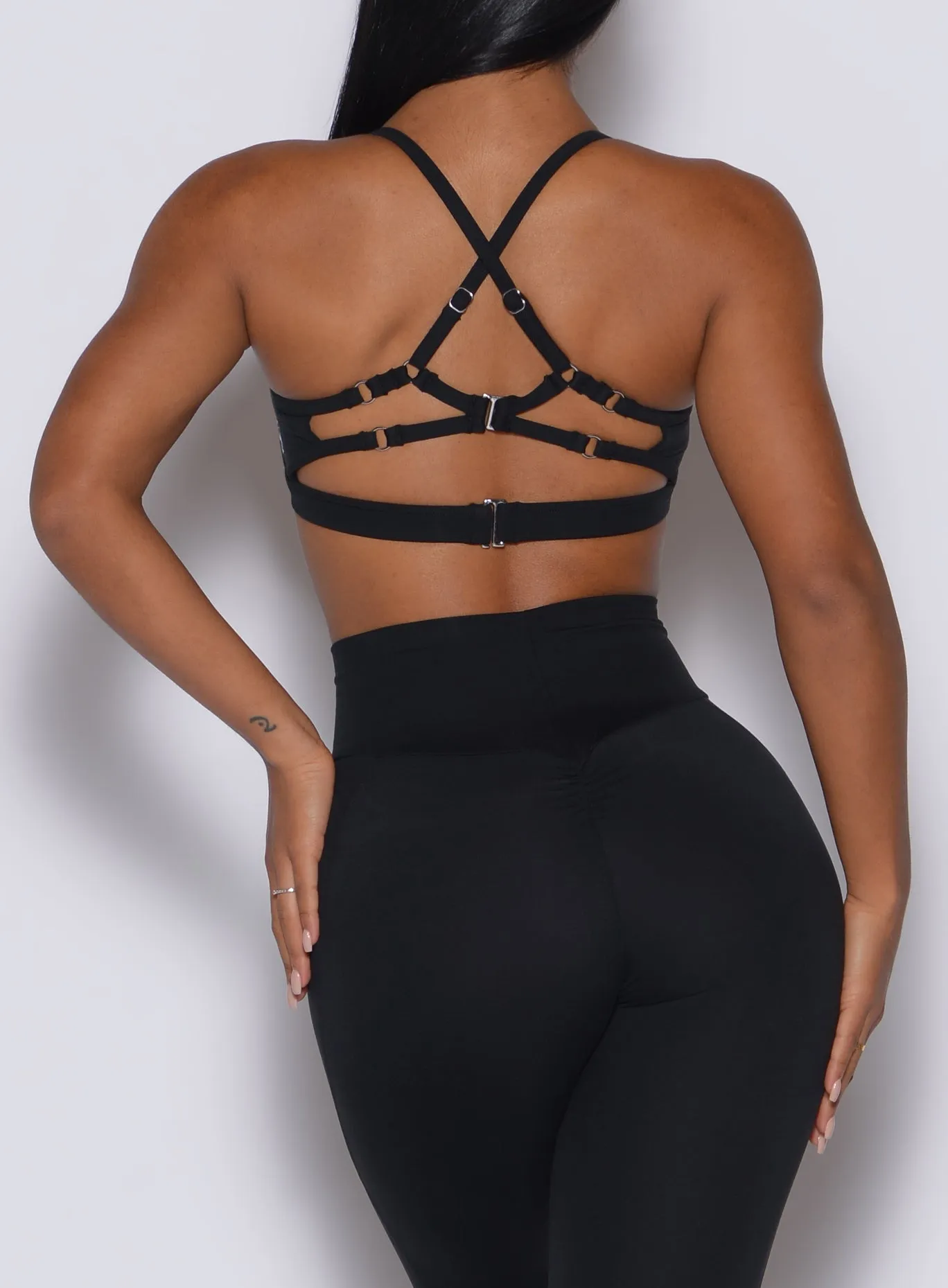 Accessorized seams Organic Diamond Sports Bra
