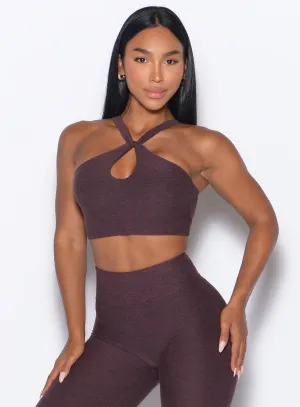 Accessorized seams Twist Up Bra