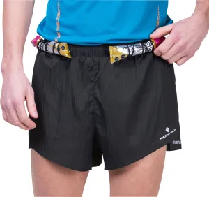 Free Size Adjuster Stretch Fit Ronhill Tech Race Mens Running Shorts - Black