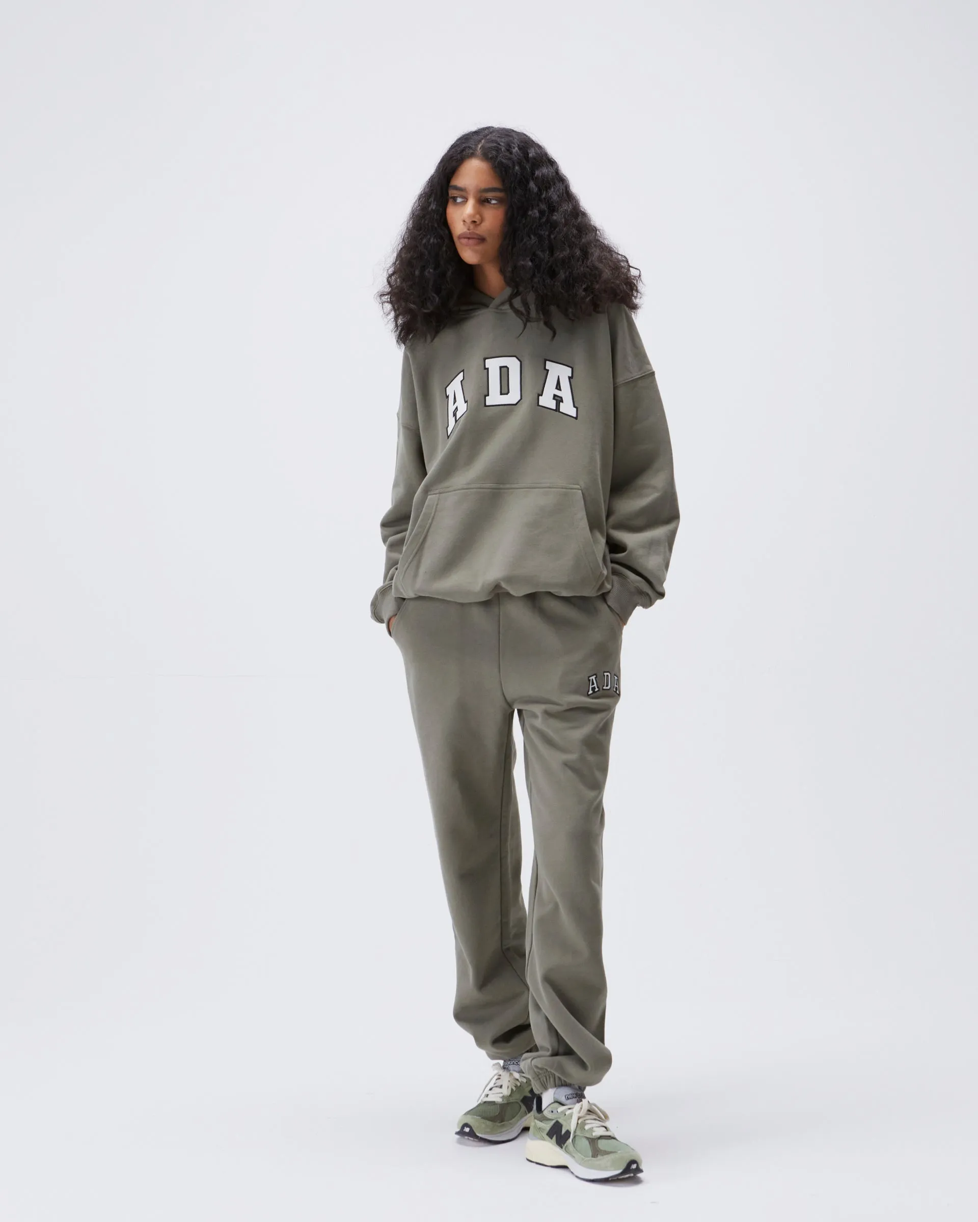 Work Comfort Stain Resistant ADA Sweatpants - Olive Green