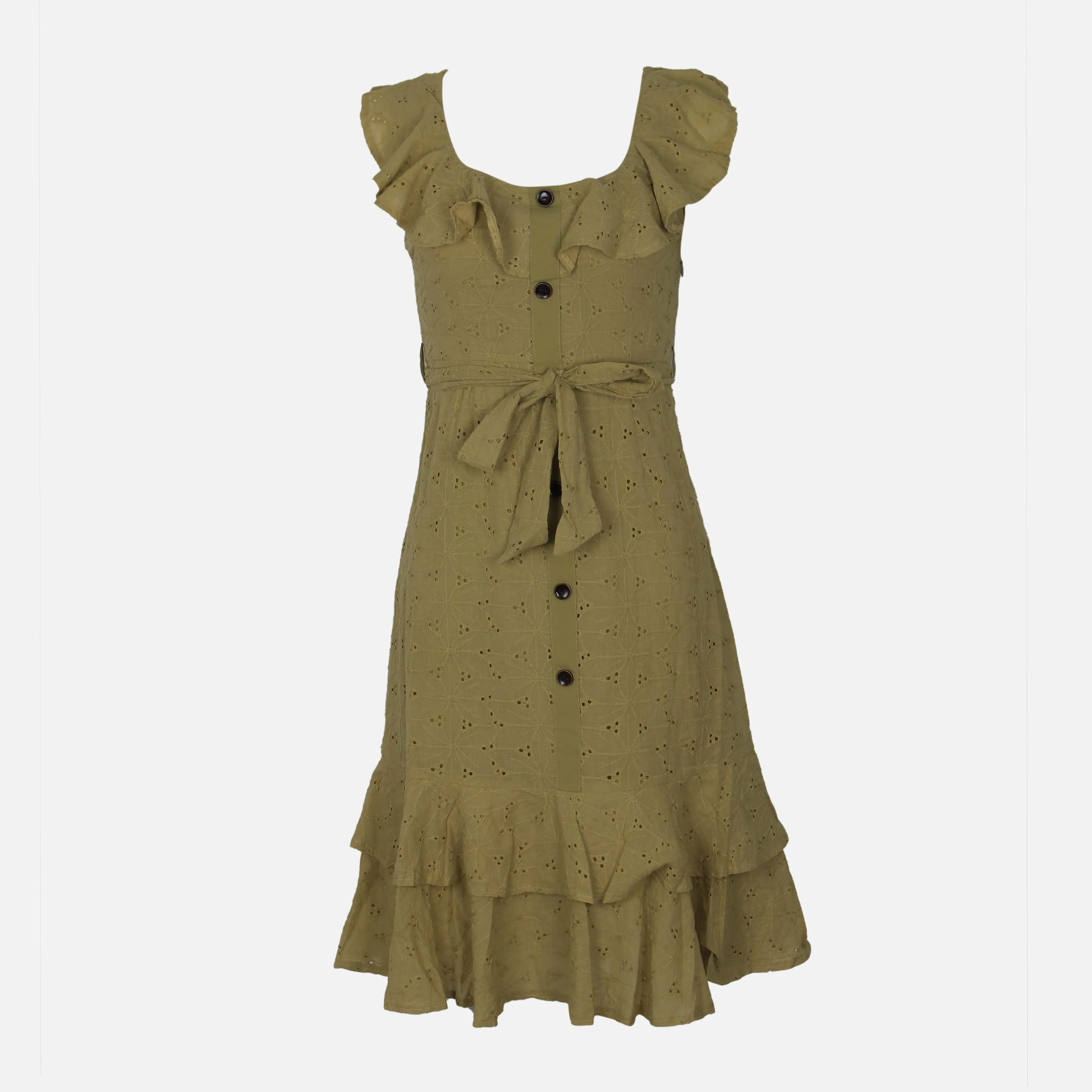 High End LADIES SHORT SLEEVE DRESS
