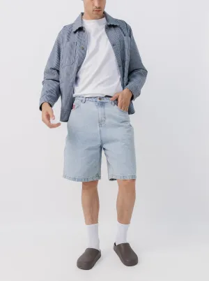 Baggy Denim Shorts Retro Style Casual Shorts