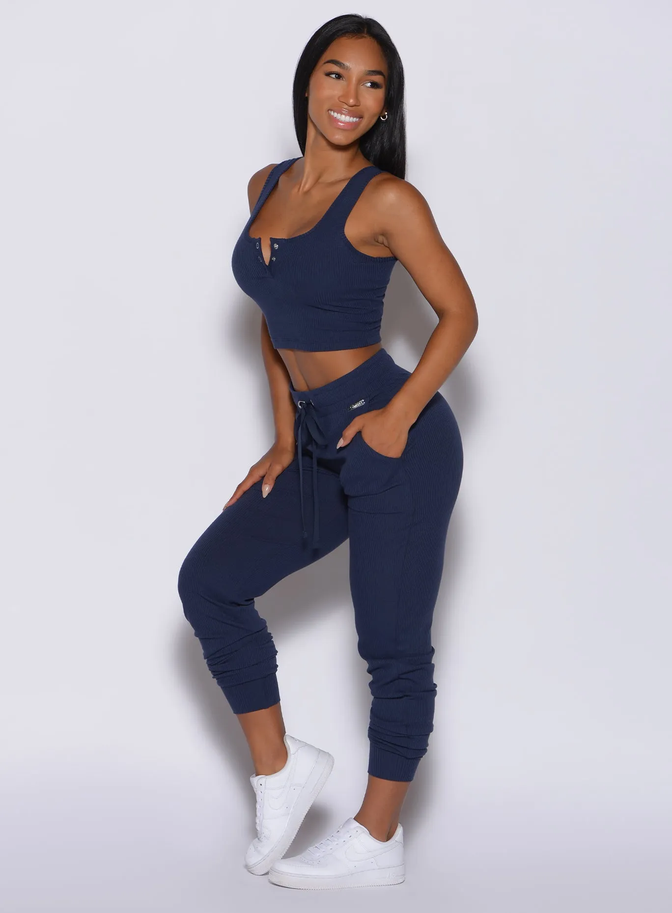Comfort Rib Joggers Travel Essential