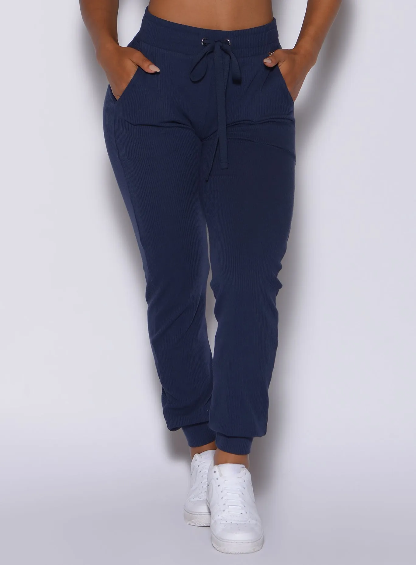 Comfort Rib Joggers Erasable Logo Patch