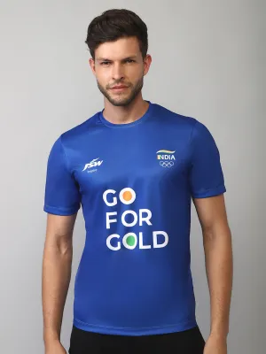 Tulle Soul Fall Core InspireGo For Gold Fan Tee - Navy Blue