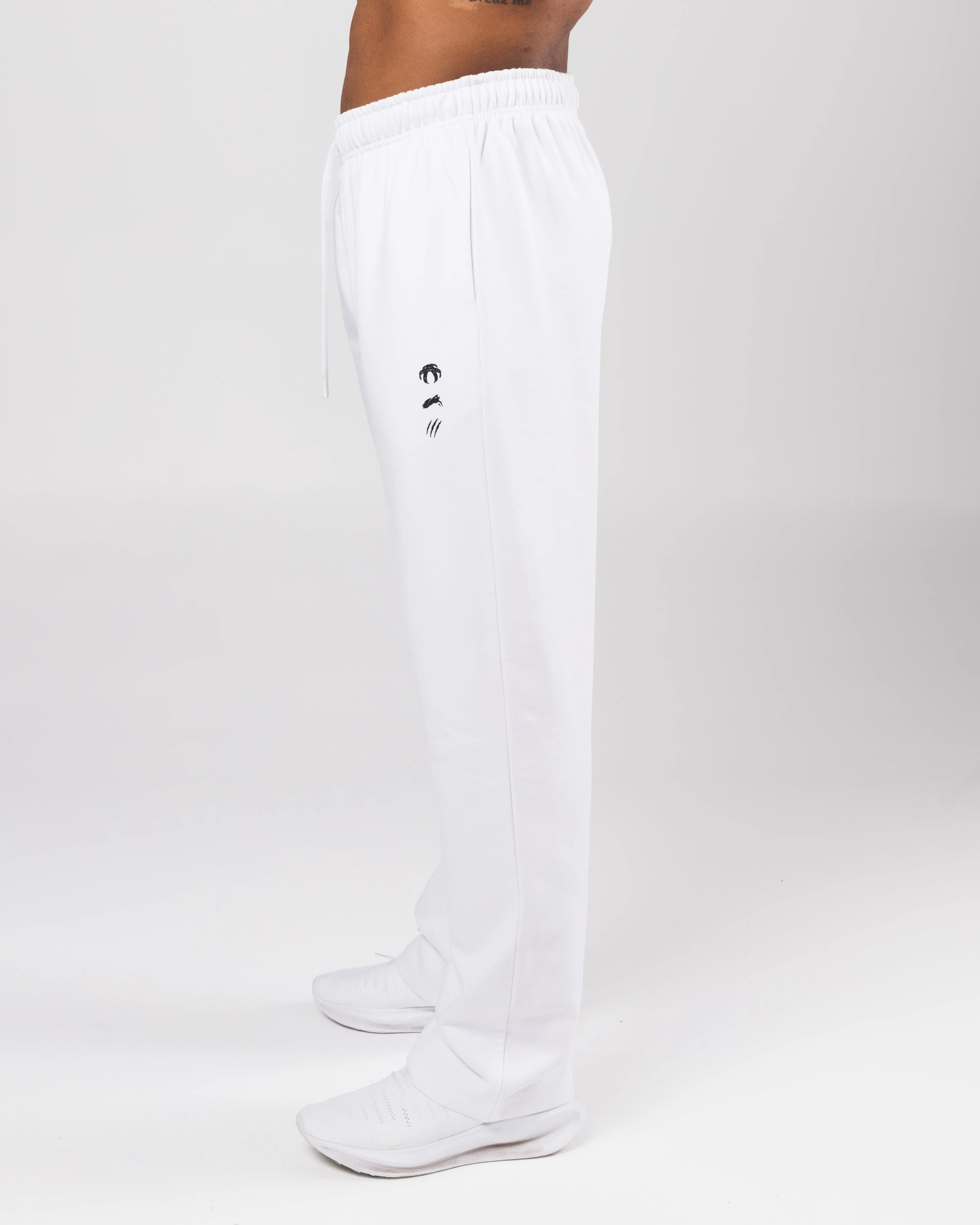 ComfortWaistband Reflective details Three Pillar Heavyweight Pant - White