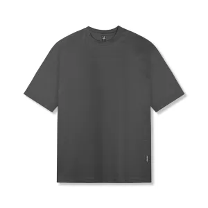 0824. Supima? Oversized Tee - Space Grey Chic Outfit Movie Night