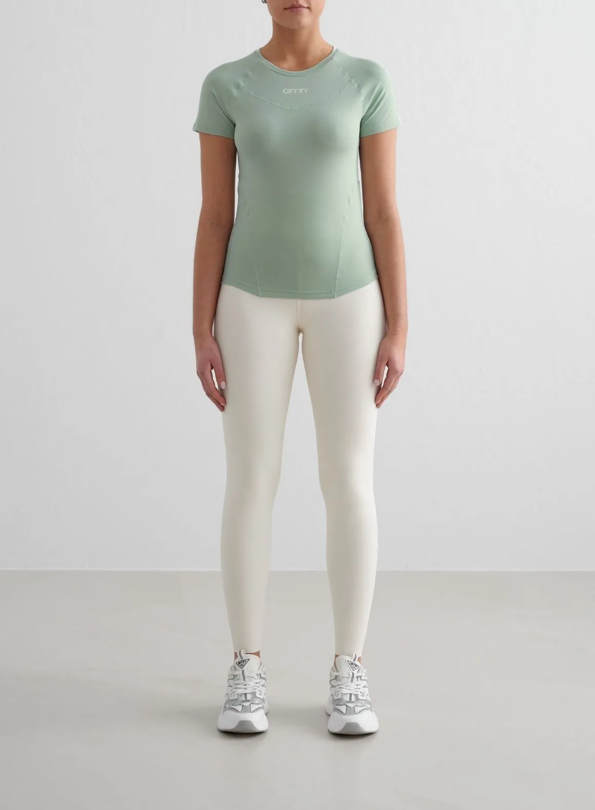 Aqua Soft Basic Short Sleeve City Outfit