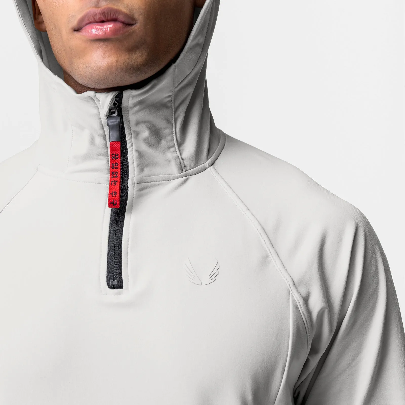 Hippie style Bird like 0682. Training Hoodie - Stone