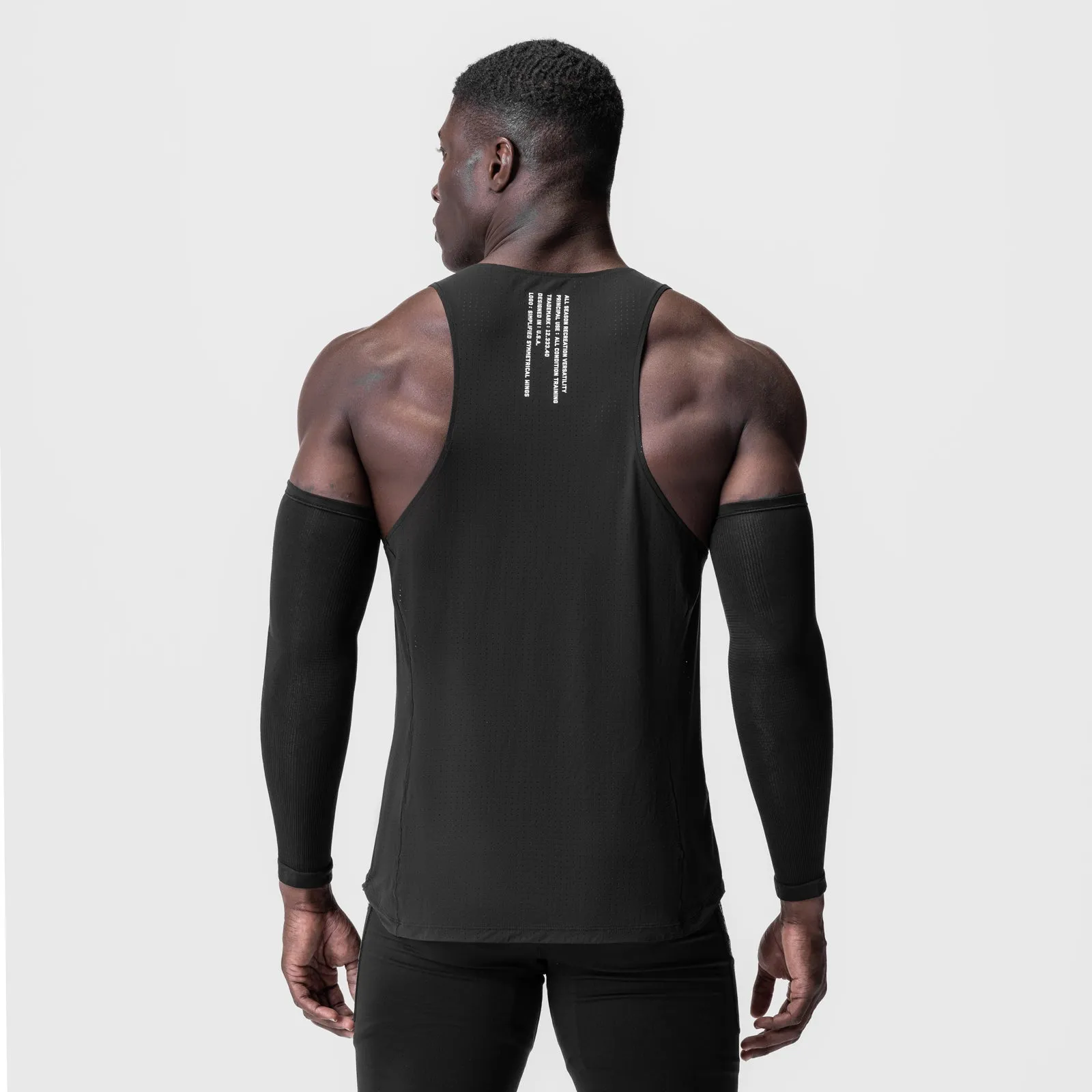 industrial park 0949. Laser-Vent? Singlet Tank - Black