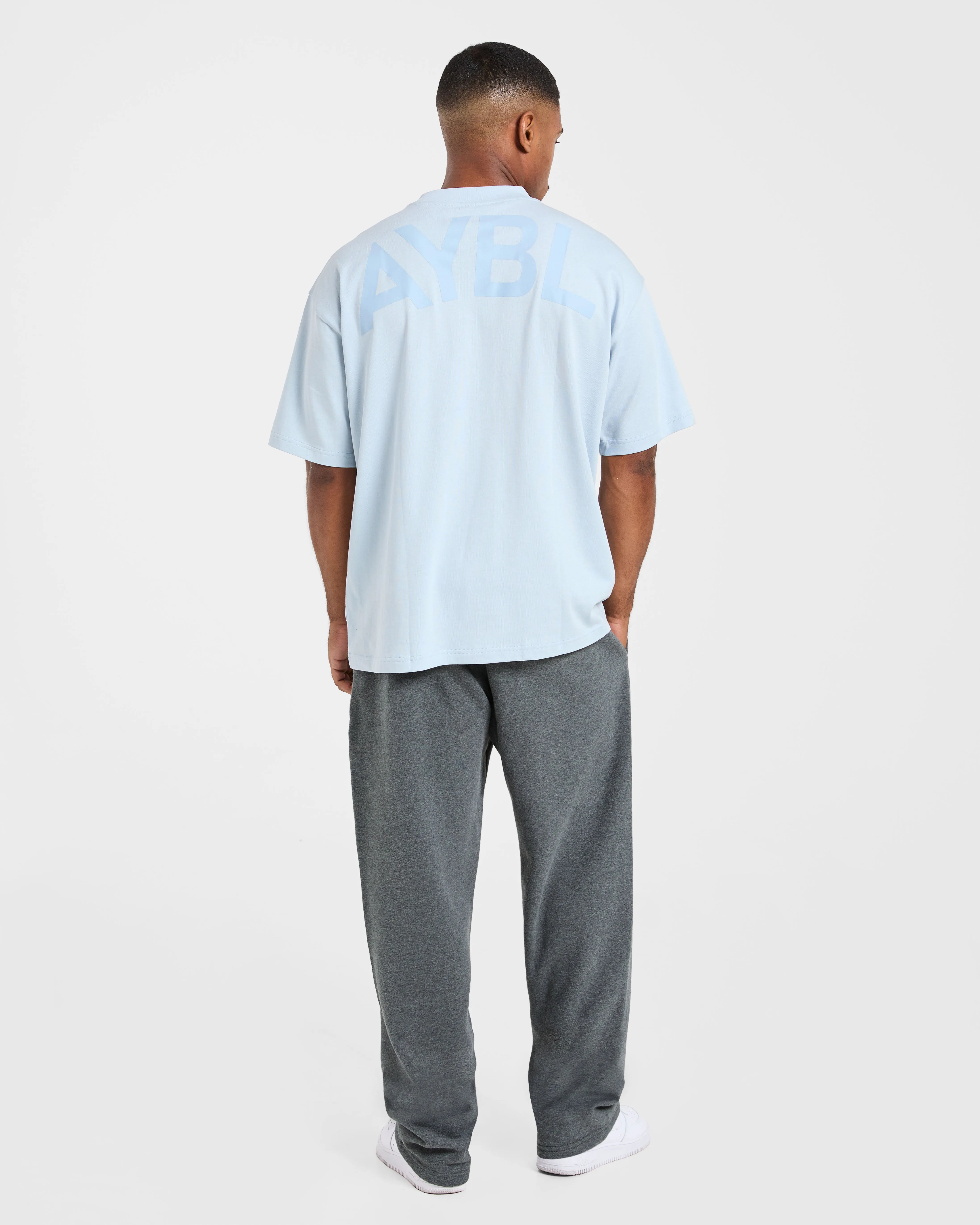 Essential Oversized T Shirt - Light Blue Active Trend Look