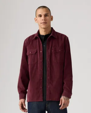 Levi's? Jackson Worker Corduroy Shirt - Tawny Port Affordable Fashion Lover Artist Vibe Everyday Rainy Day