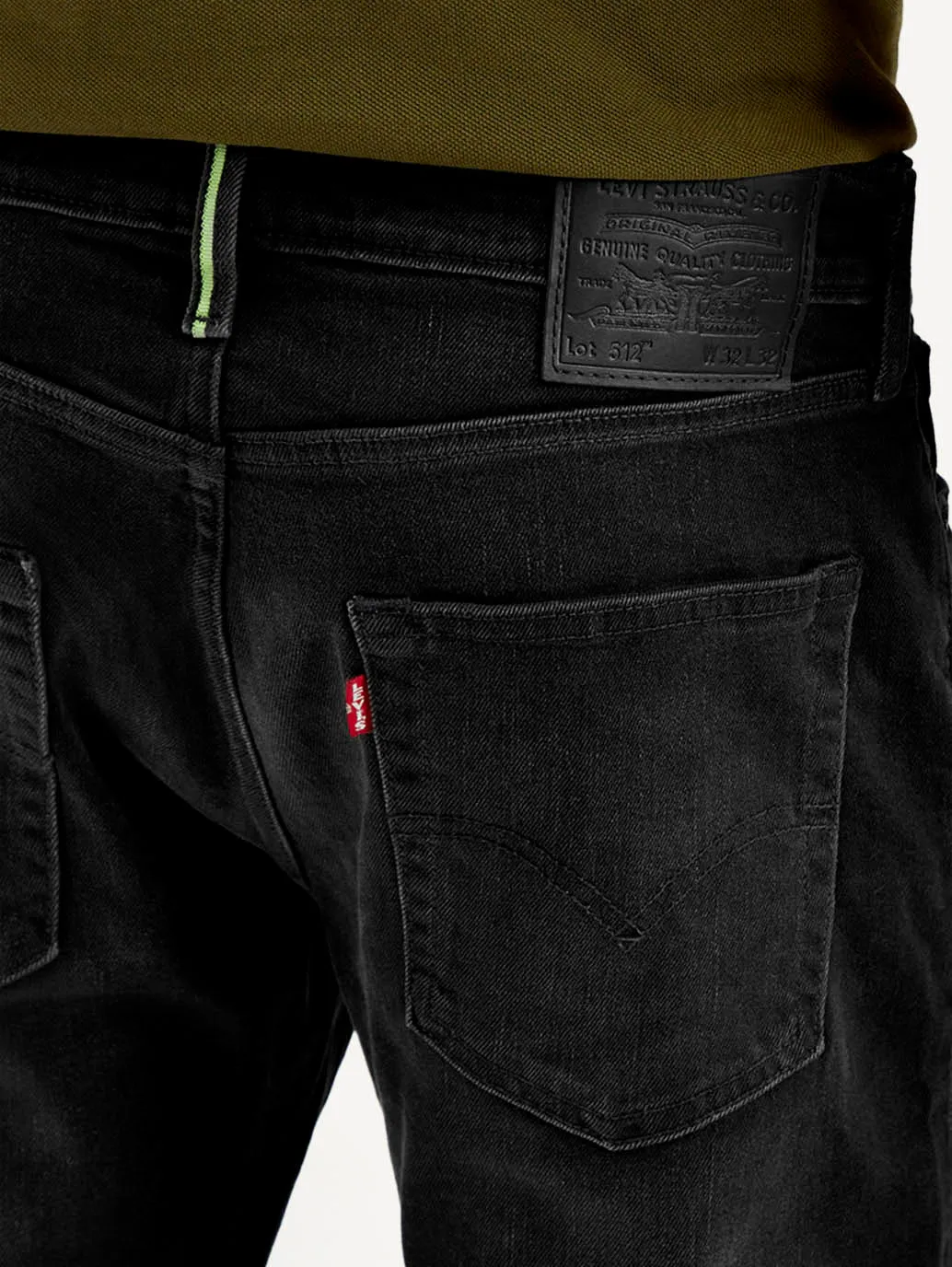 Base Comfort Tapered Leg Profile Men's 512 Grey Slim Tapered Fit Mid Rise Jeans