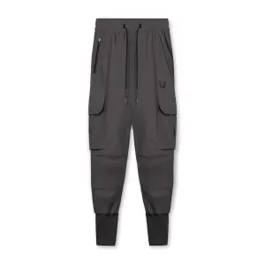 StainResistantCoating AntiSnagZippers 0437. Tetra-Lite? Cargo High Rib Jogger - Space Grey