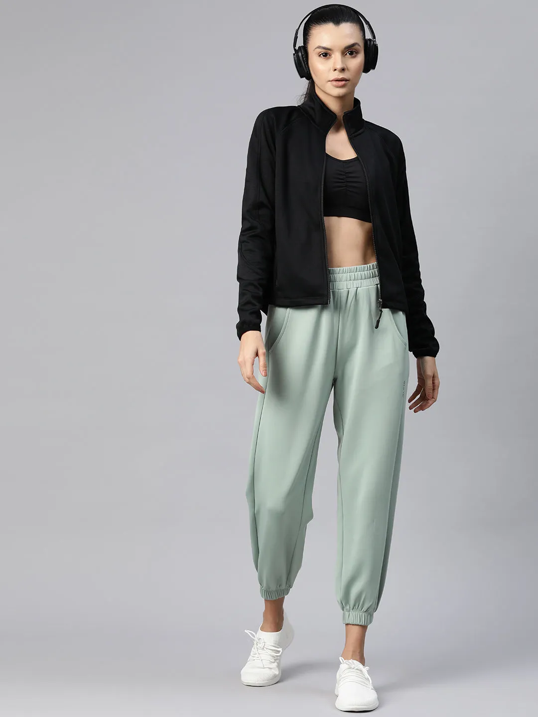 Alcis Women Regular Fit Elite Motion Jogger Track Pants Perfect Stretch Lined interior