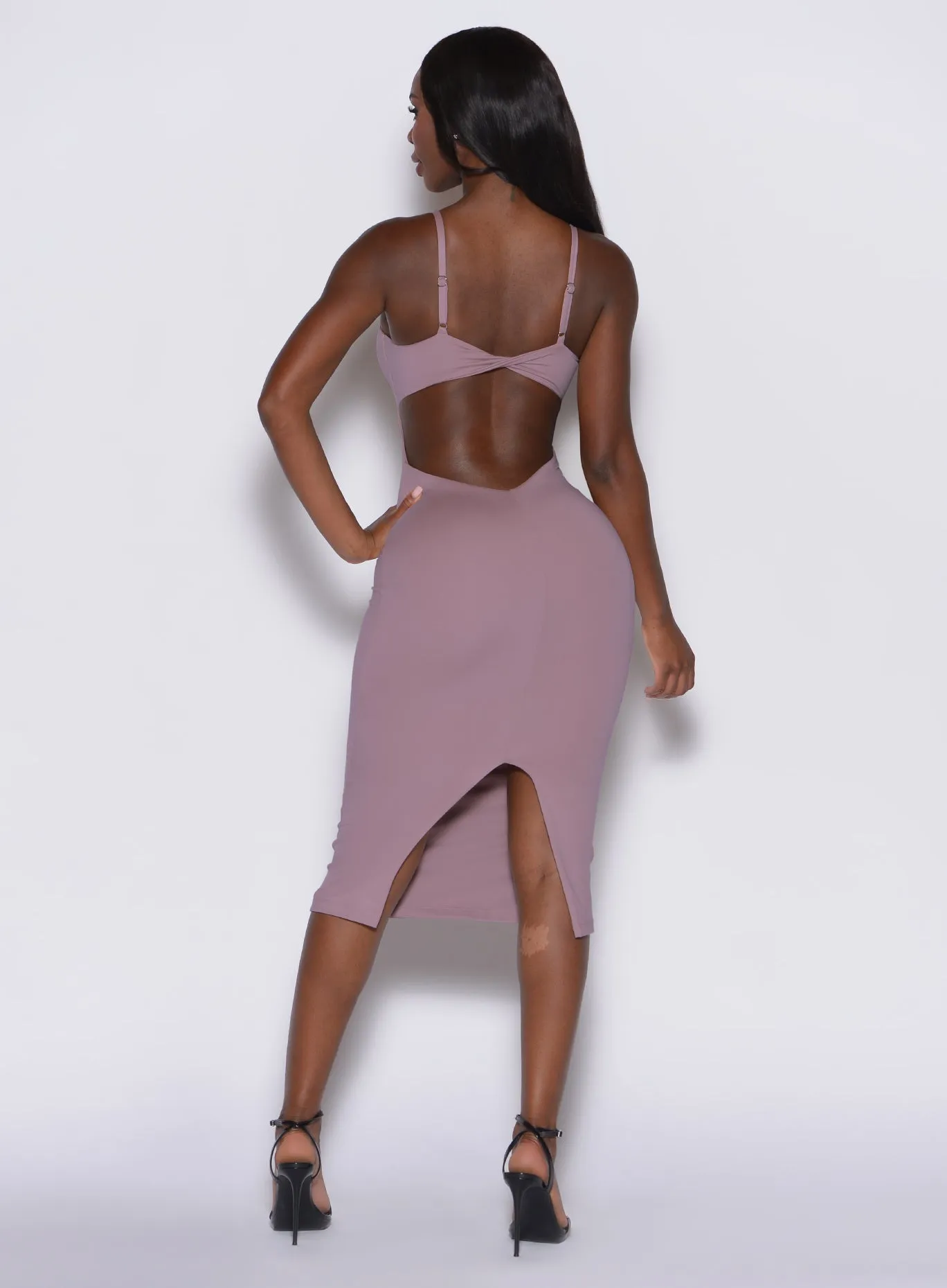 Ruffle Detail Love Energy Hourglass Dress