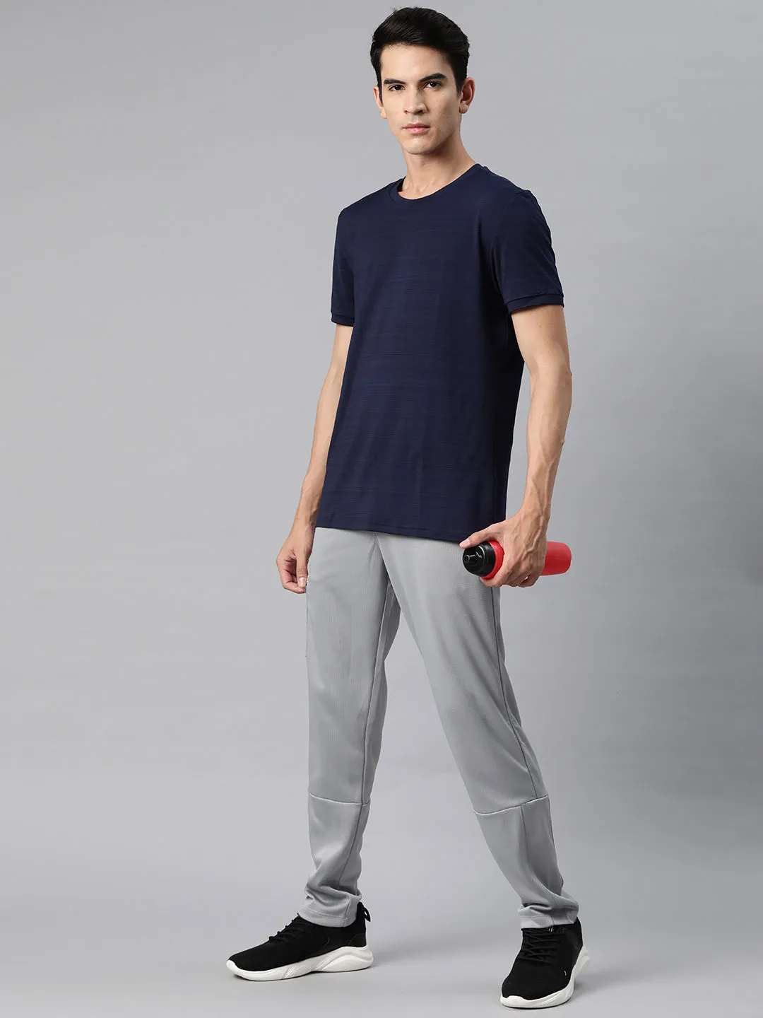 quick dry Alcis Men Solid Slim Fit Sports Track Pants