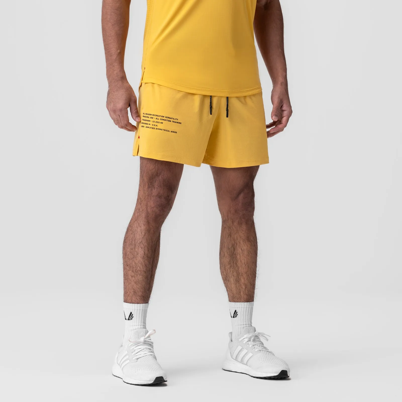 Loose Fit 0942. Aerotex? 5" Training Short - Amber