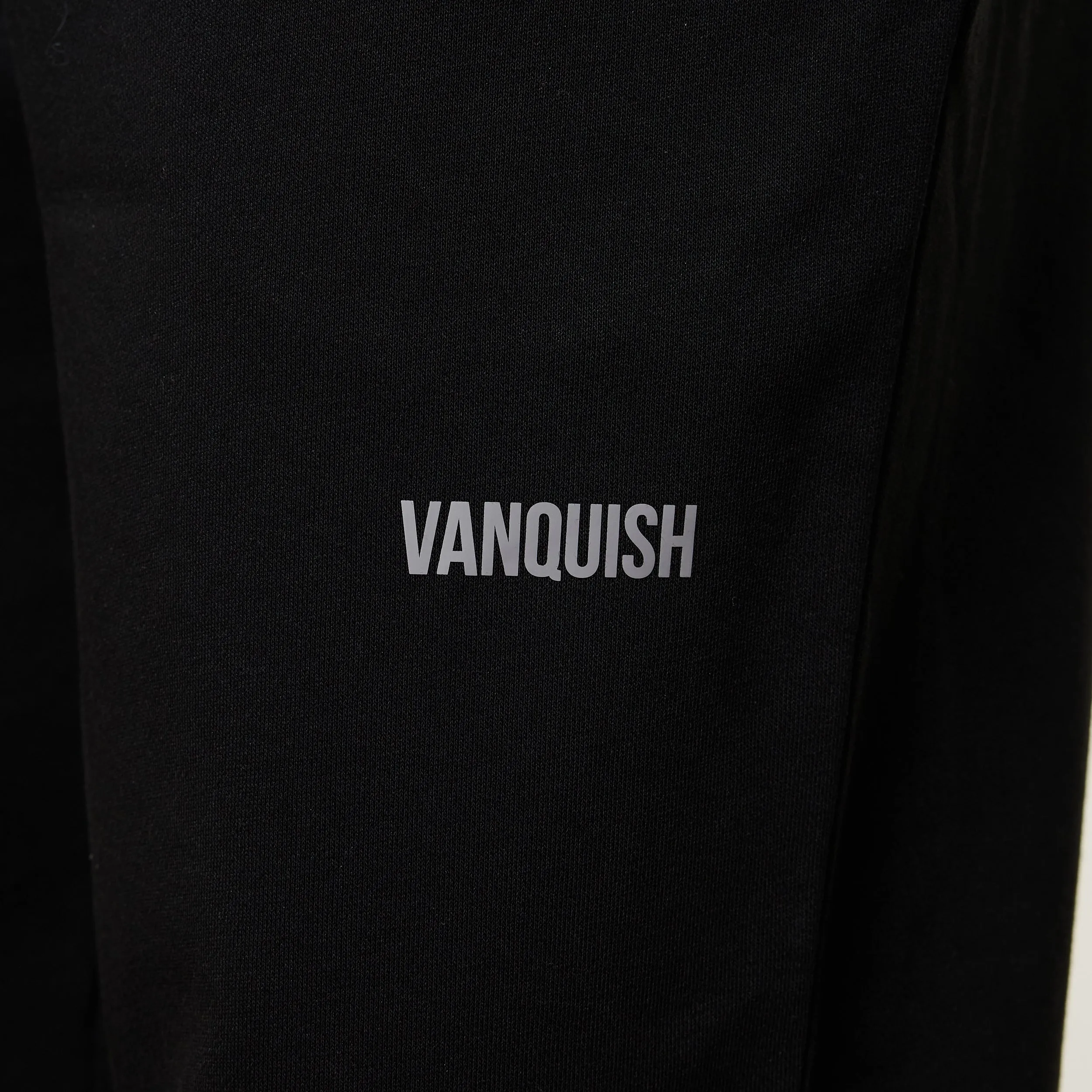 Friction Resistant Fabric Vanquish Essential V2 Black Straight Leg Sweatpants