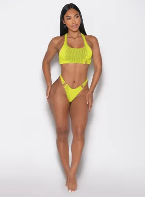 Recyclable Packaging Material UV Protective Material Neon Nights Bikini Bottoms