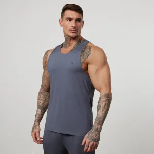 Moisture control Vanquish Essential Denim Blue Performance Tank Top