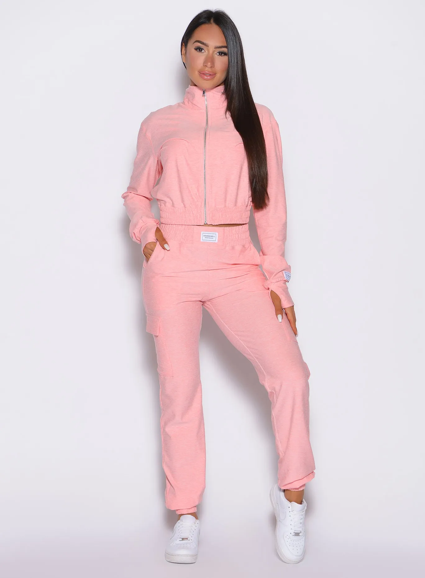 Cloud Comfort Joggers Striped Pattern
