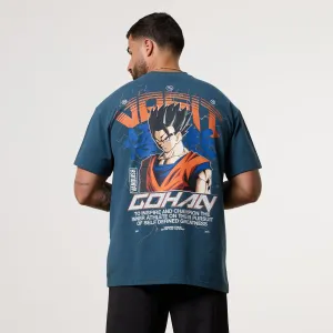 Pastel color Vanquish DBS Gohan Blue T-Shirt