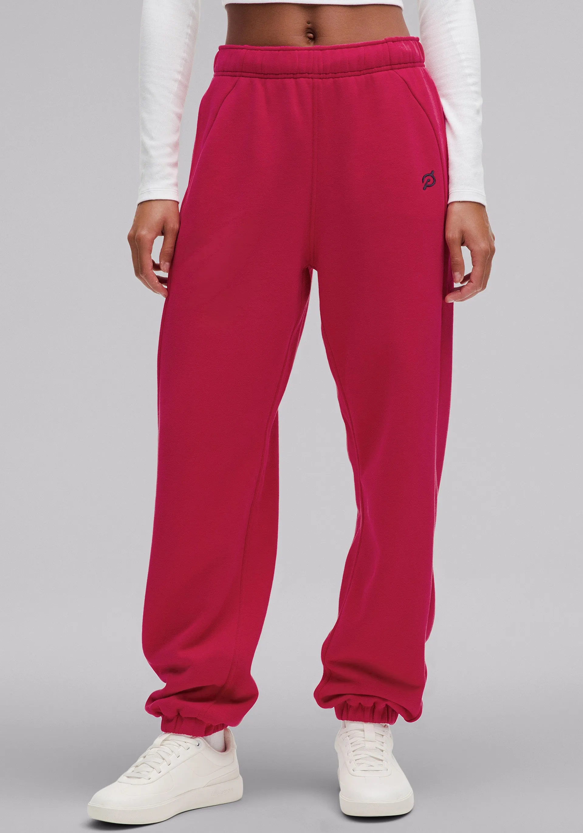 SnagFreeFabric Walk Friendly Scuba Mid-Rise Oversized Jogger | Regular