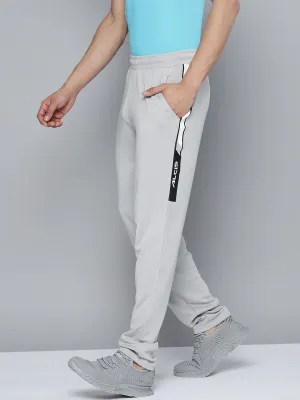 Bonded Seam Technology Alcis Men Grey Typography Track Pants