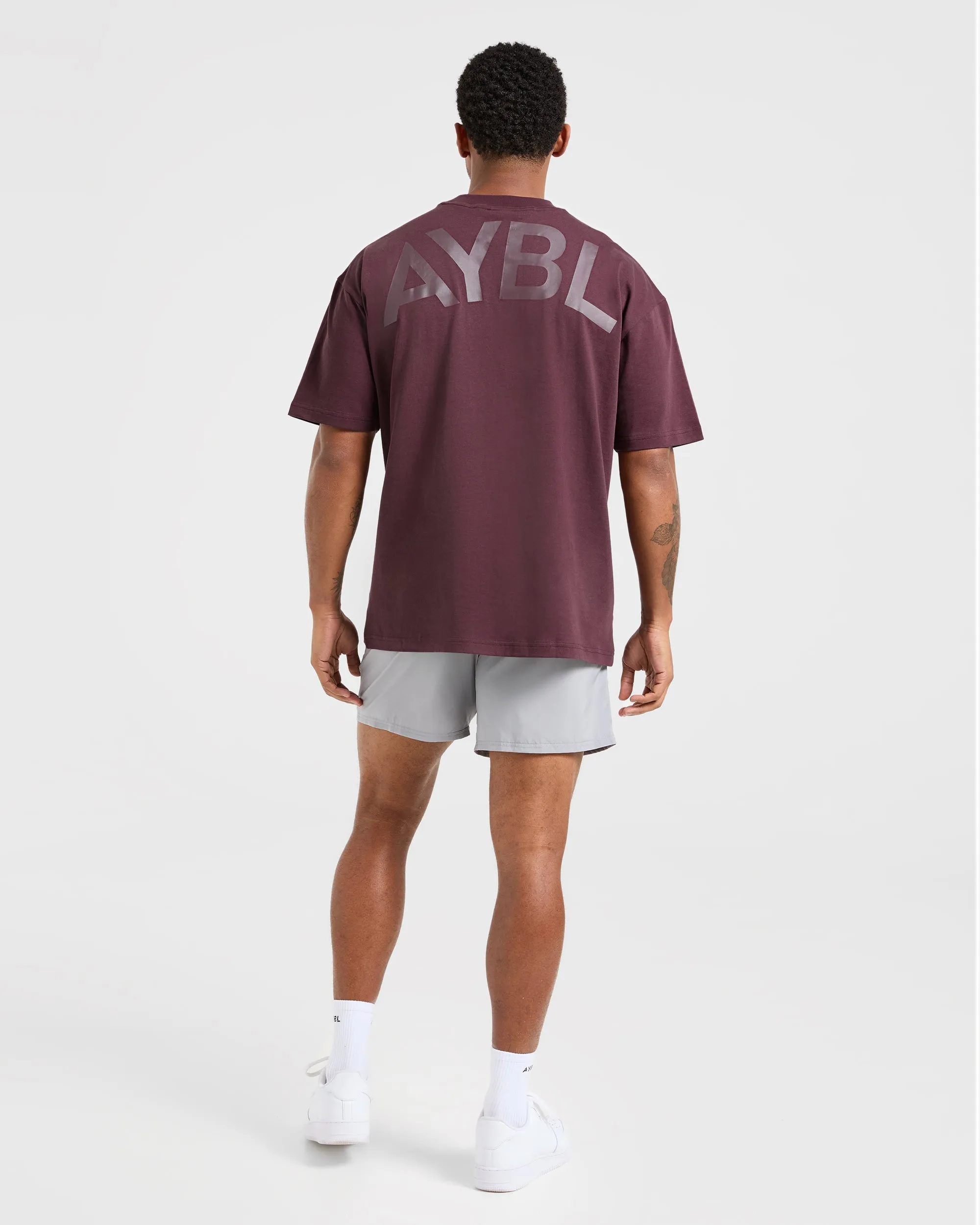 Everyday Style Trend Essential Oversized T Shirt - Dusty Plum