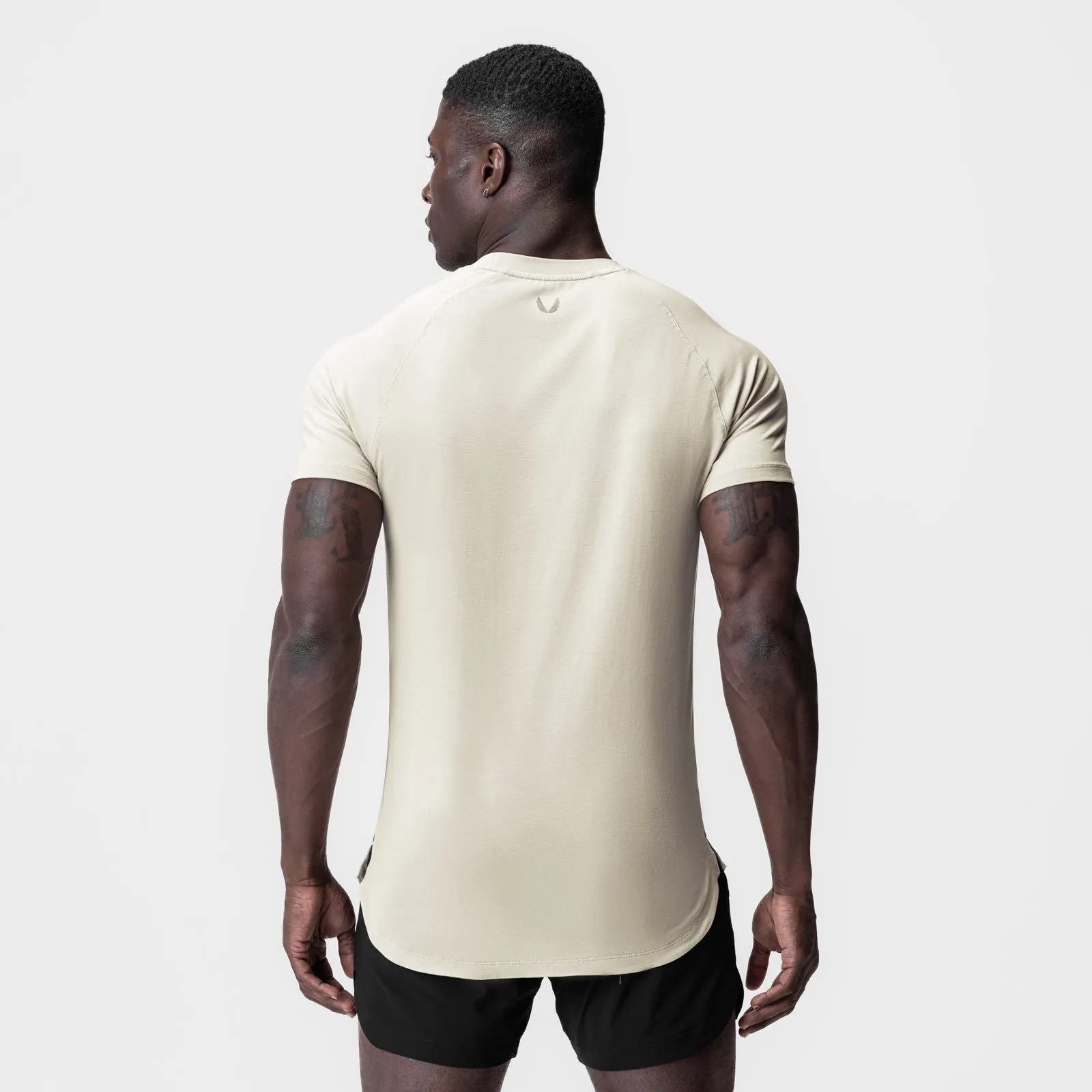 Double Stitched Hem 0767. Supima? Established Tee - Ivory Cream