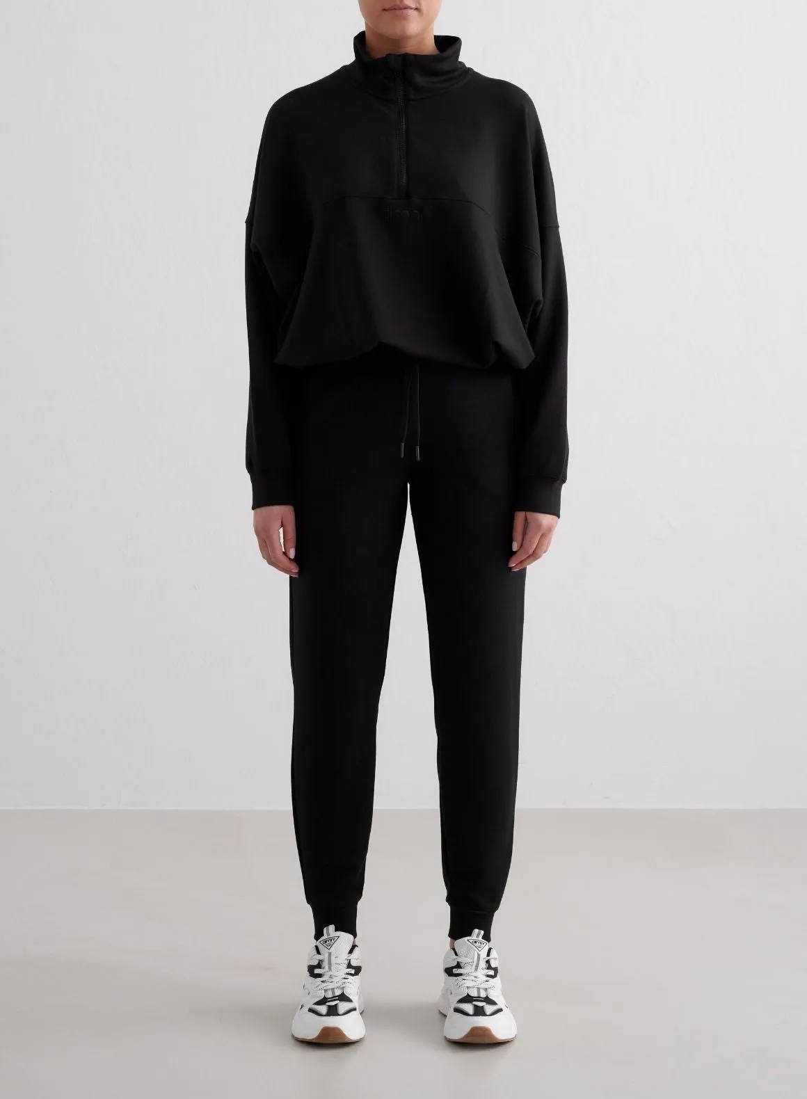 Moisture Wicking Technology Dark wash Black Comfy Modal Pants