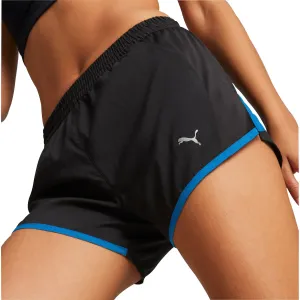 Snag Free Zipper Summer essentials Puma Favourite Velocity 3 Inch Womens Running Shorts - Black