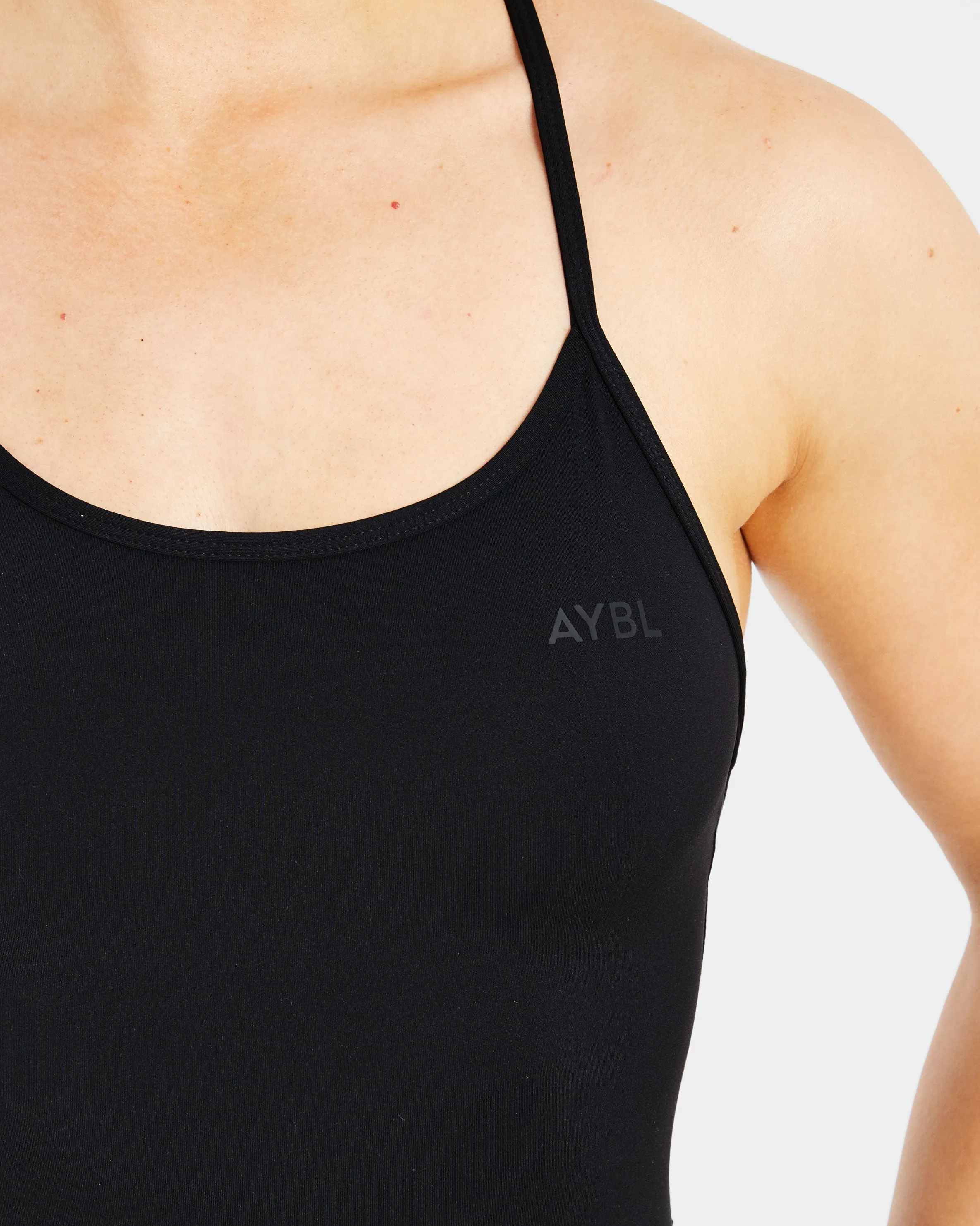 Sculpt Backless All In One - Black Inner Glow QuickPackable Design