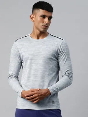 EcoConscious Production Alcis Men Colourblocked Dry Tech Slim Fit Sports T-shirt