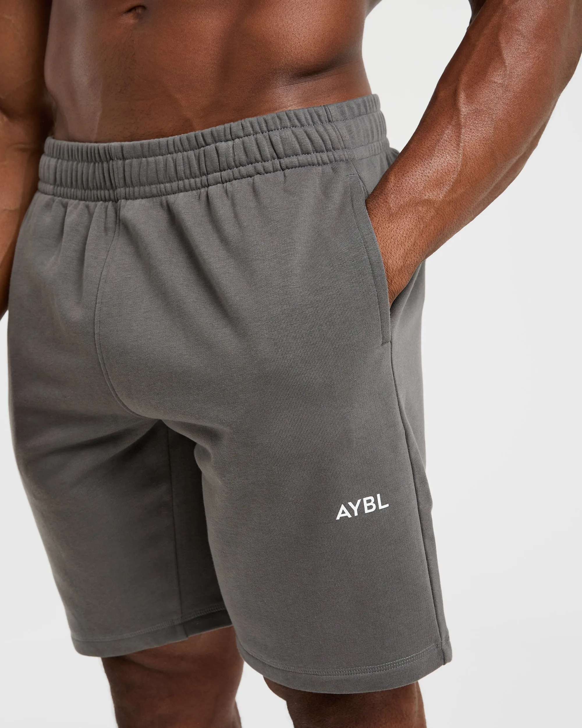 Essential Lightweight 7" Shorts - Charcoal Abrasion Resistant Surface Chafe Resistant Edges