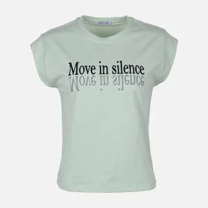WOMEN SLEEVE LESS T-SHIRT Queen Glow